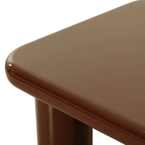 Memphis Chocolate Brown Coffee Table Model: TOV-OC68995