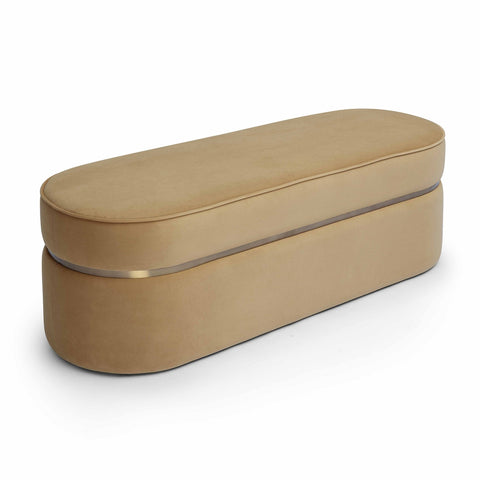 Pomp Honey Velvet Bench Model: TOV-OC69029