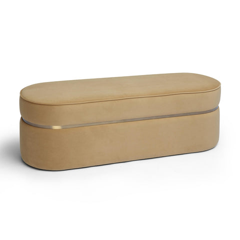 Pomp Honey Velvet Bench Model: TOV-OC69029