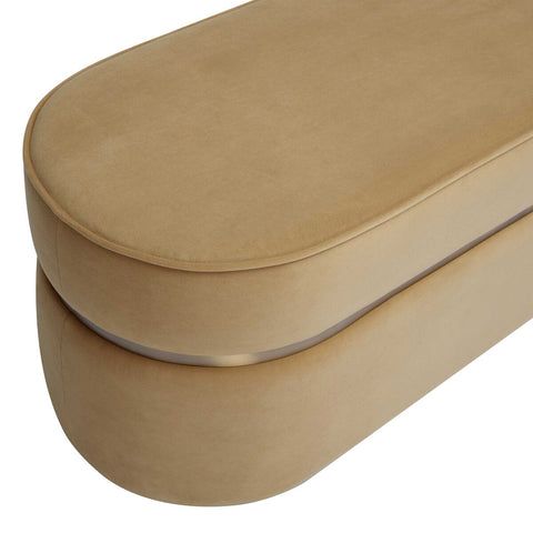 Pomp Honey Velvet Bench Model: TOV-OC69029