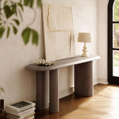 Rhema Washed Ash Console Table Model: TOV-OC69082