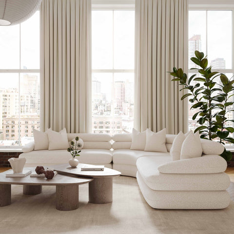 Rhema Washed Ash Organic Low Coffee Table Model: TOV-OC69084