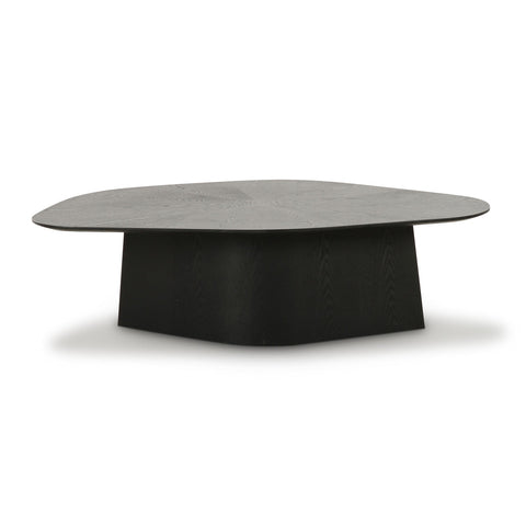Roche Black Ash Geometric Coffee Table Model: TOV-OC69086