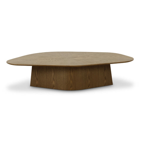 Roche Brown Ash Low Coffee Table Model: TOV-OC69087