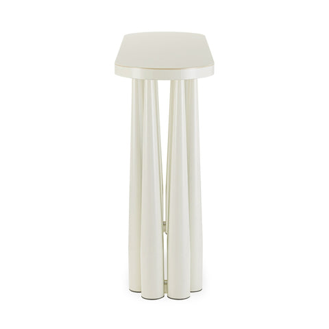 Titan Cream Glossy Console Table Model: TOV-OC69122