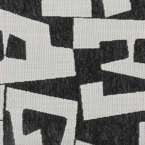 Lena Black and White Jacquard Bench Model: TOV-OC69131