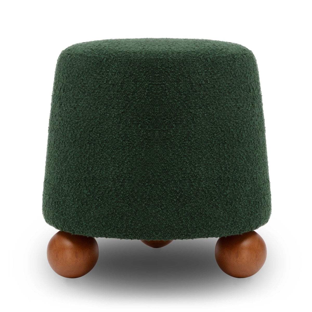 Jaine Forest Green Boucle Stool Model: TOV-OC69150