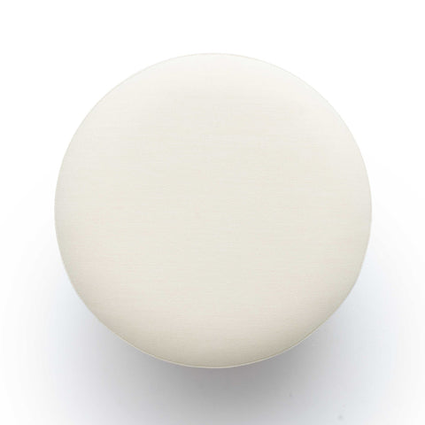 Dex Cream Upcycled Fabric Ottoman Model: TOV-OC69195