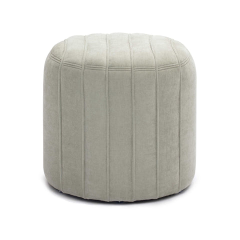 Pouch Mint Green Chenille Ottoman Model: TOV-OC69234