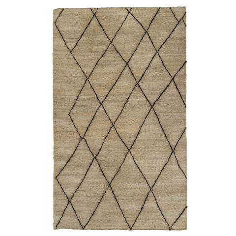 Crosshatch Natural 5' x 8' Area Rug Model: TOV-R18496