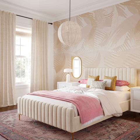 Madra Blush Tone 5' x 8' Area Rug Model: TOV-R18543