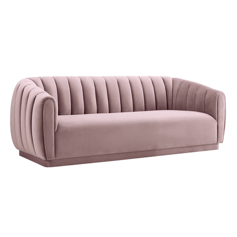 Arno Mauve Velvet Sofa Model: TOV-S168