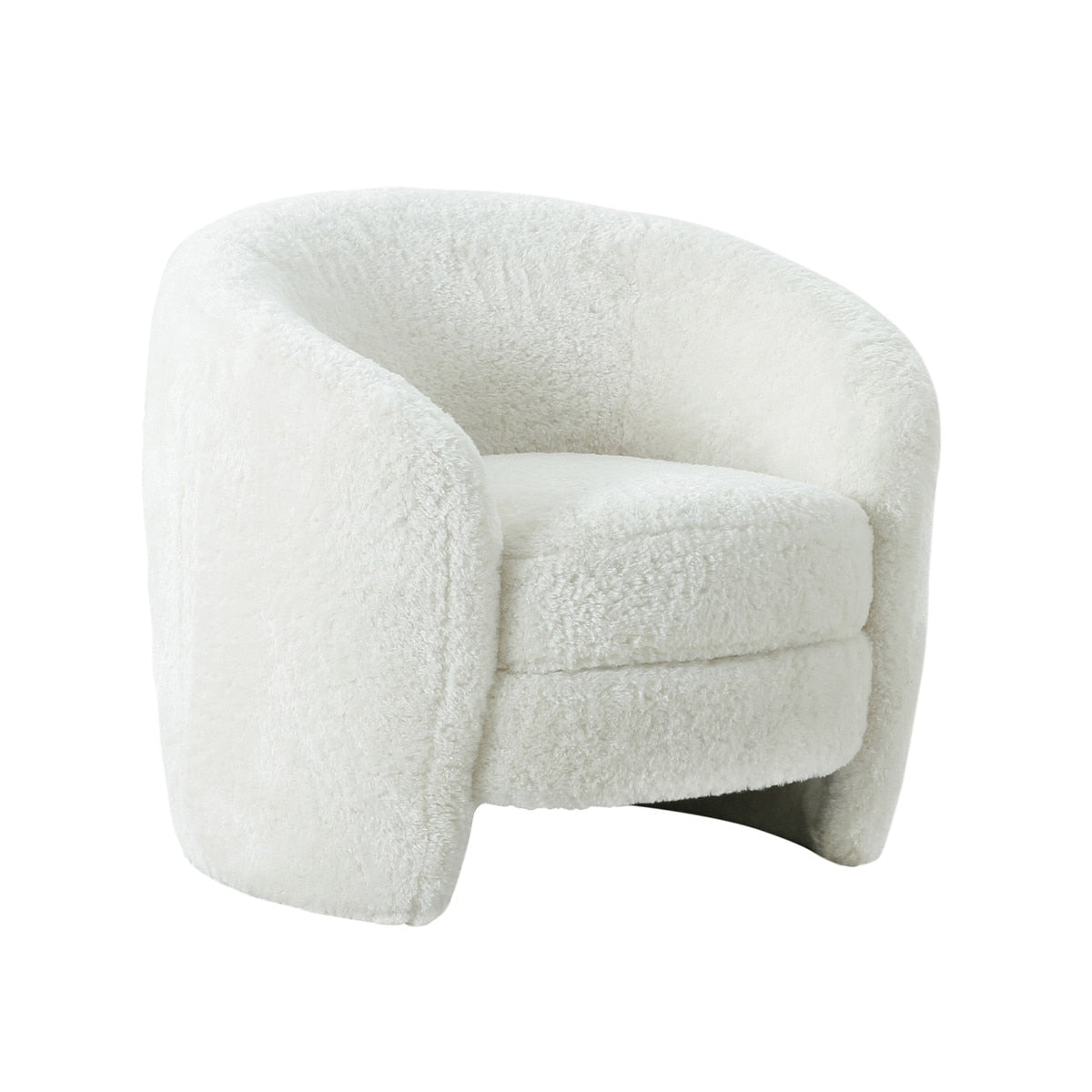 Dakota Faux Shearling Armchair Model: TOV-S44136