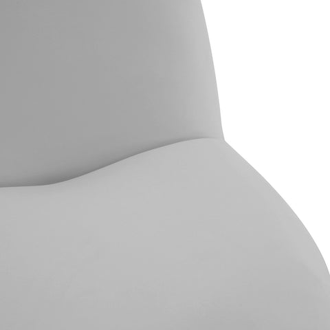 Emily Grey Velvet Swivel Chair Model: TOV-S44174