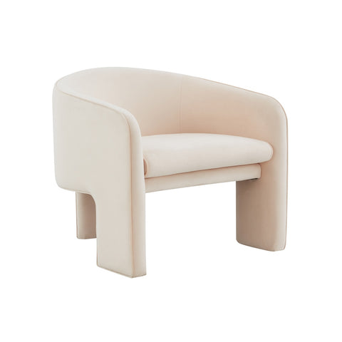 Marla Peche Velvet Accent Chair Model: TOV-S44185
