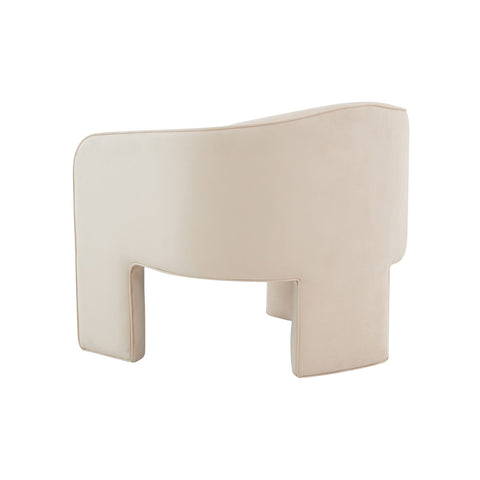 Marla Peche Velvet Accent Chair Model: TOV-S44185