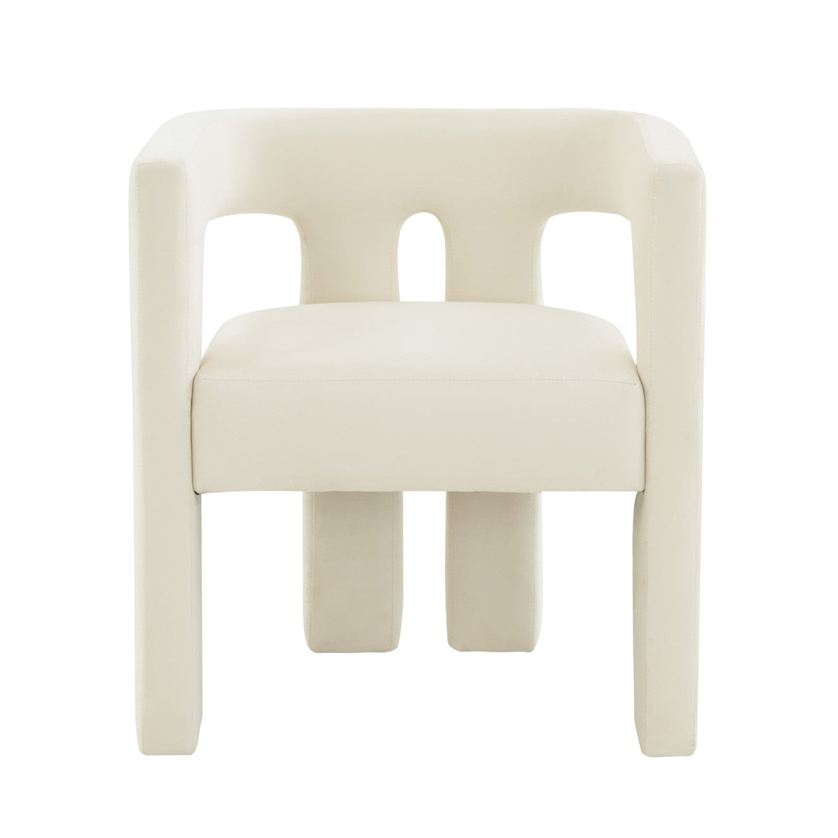 Sloane Cream Velvet Chair Model: TOV-S44198