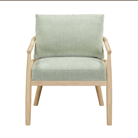 Dixie Mint Green Chenille Velvet Accent Chair Model: TOV-S54427