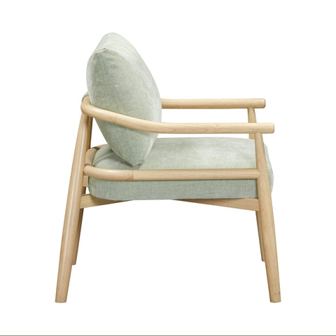 Dixie Mint Green Chenille Velvet Accent Chair Model: TOV-S54427