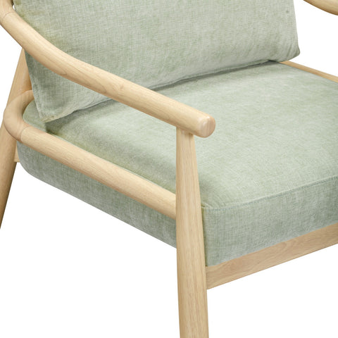 Dixie Mint Green Chenille Velvet Accent Chair Model: TOV-S54427