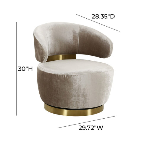Austin Champagne Chair Model: TOV-S68386