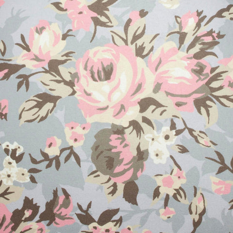 Pamela Spring Floral Print Tasseled Lounge Chair Model: TOV-S69127