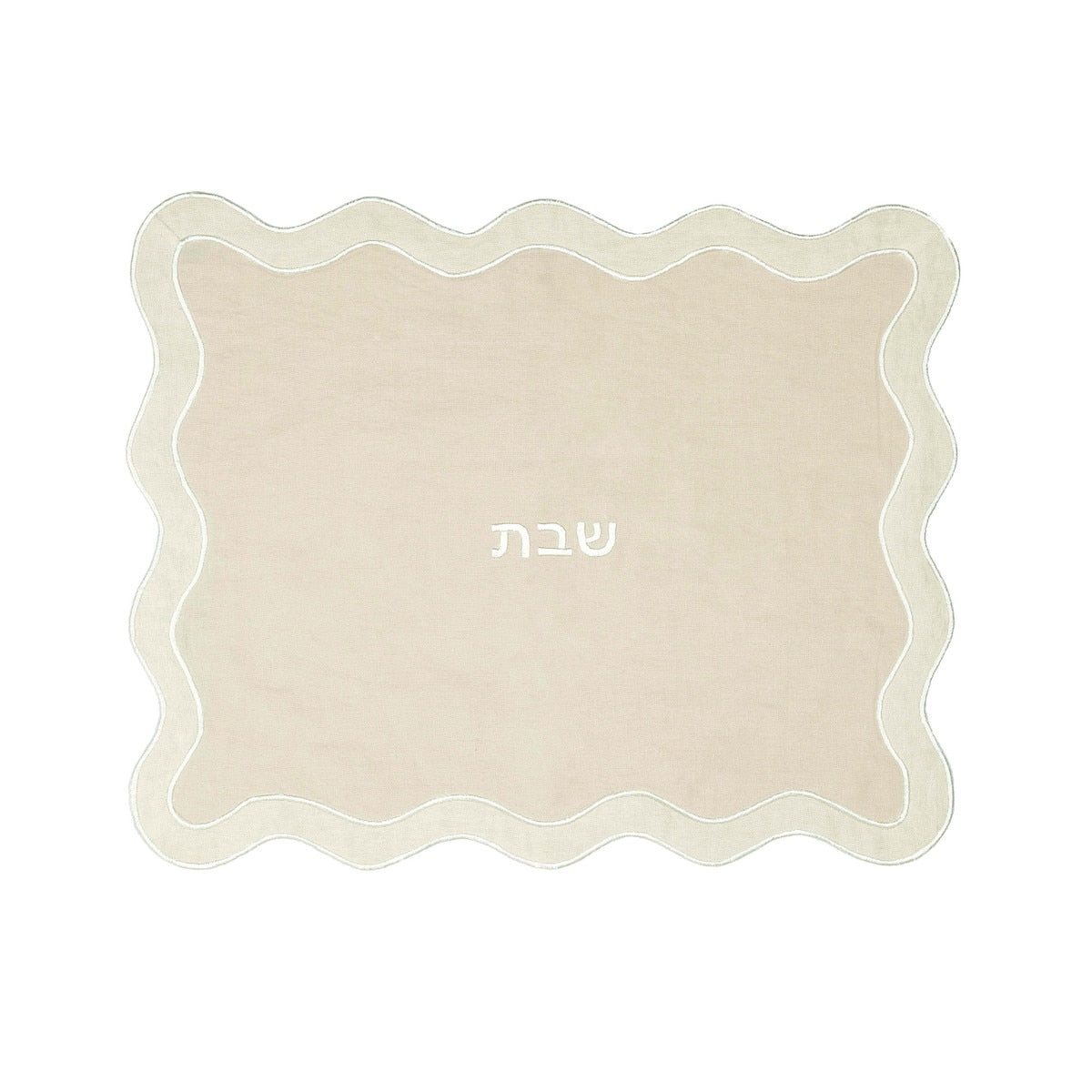 TOV Taupe Wavy Challah Cover Model: TOV-T18652