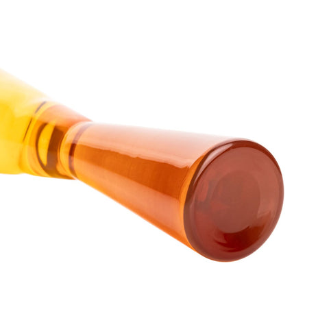 Flute Amber Champagne Glasses - Set of 4 Model: TOV-T68857