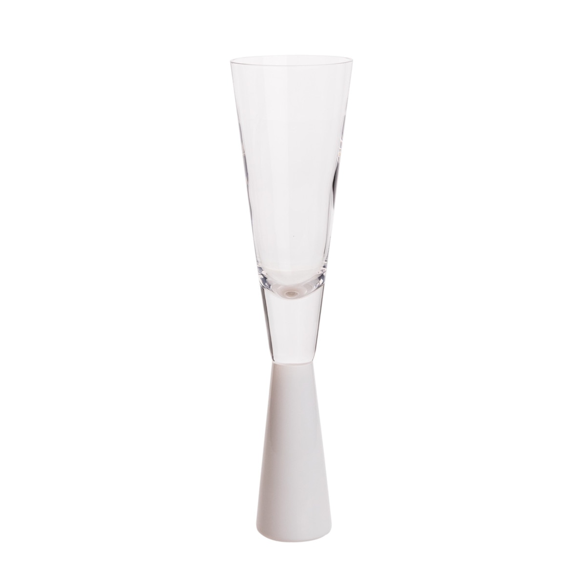 Flute White Champagne Glasses - Set of 4 Model: TOV-T68859