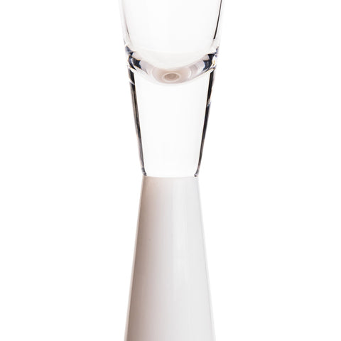 Flute White Champagne Glasses - Set of 4 Model: TOV-T68859