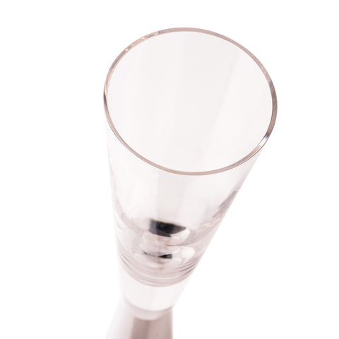 Flute White Champagne Glasses - Set of 4 Model: TOV-T68859