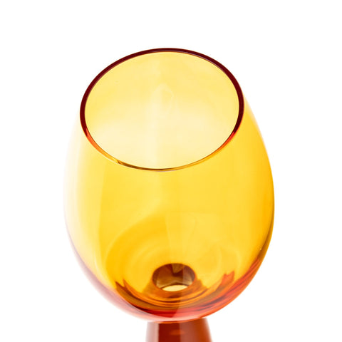 Rose Amber Wine Glasses - Set of 4 Model: TOV-T68860
