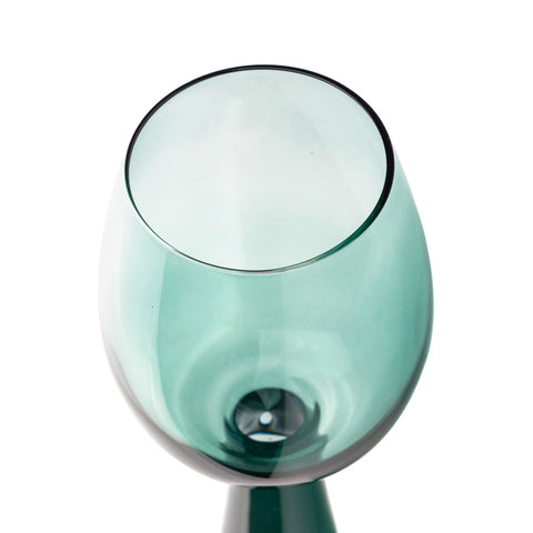 Rose Green Wine Glasses - Set of 4 Model: TOV-T68861