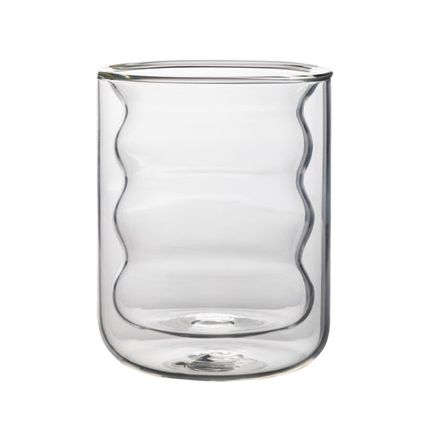 Waves Clear Water Glass - Set of 4 Model: TOV-T68865