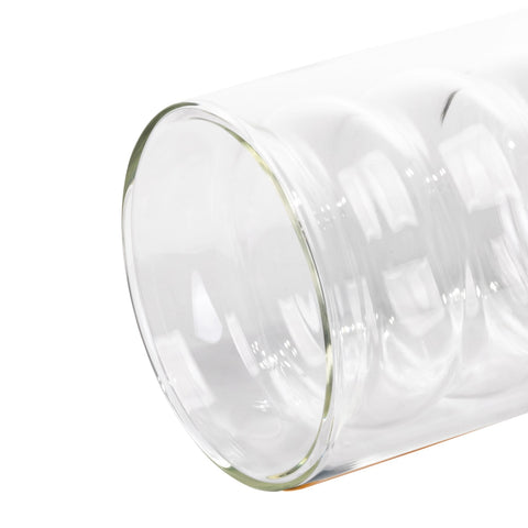 Waves Clear Water Glass - Set of 4 Model: TOV-T68865