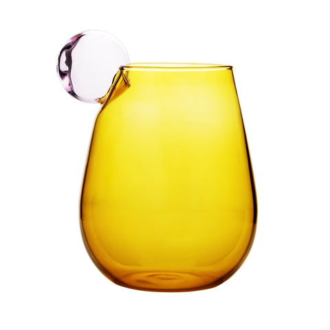 Boule Amber Water Glass - Set of 4 Model: TOV-T68868