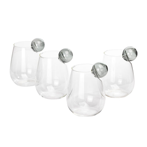 Boule Clear Water Glass - Set of 4 Model: TOV-T68869