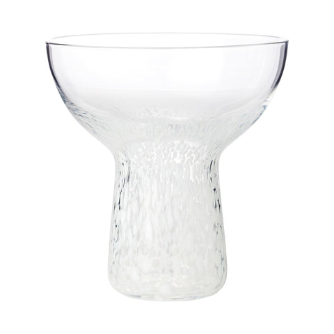Dottie Clear White Dots Cocktail Glass - Set of 4 Model: TOV-T68872