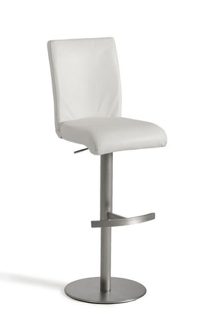 Modrest T 1206 Modern White Eco Leather Bar Stool Model VGCBT1206-WHT