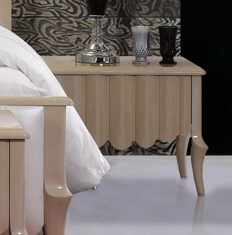 Modrest Waterfall Beige Nightstand Model VGSLEWATERFALL-NS