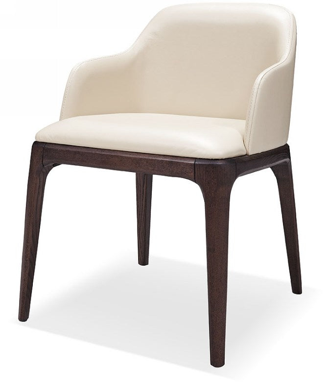 Margot Modern Cream Eco Leather Dining Chair Model VGWCE537Y