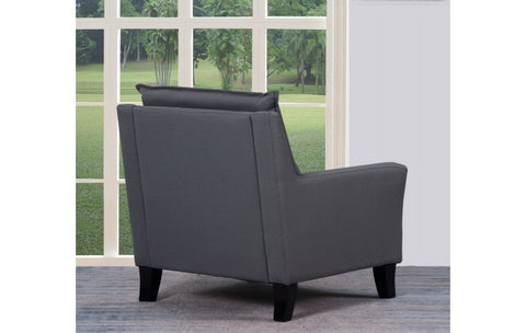 A87 - Gray Accent ChairModel:  A87-GRAY-CH