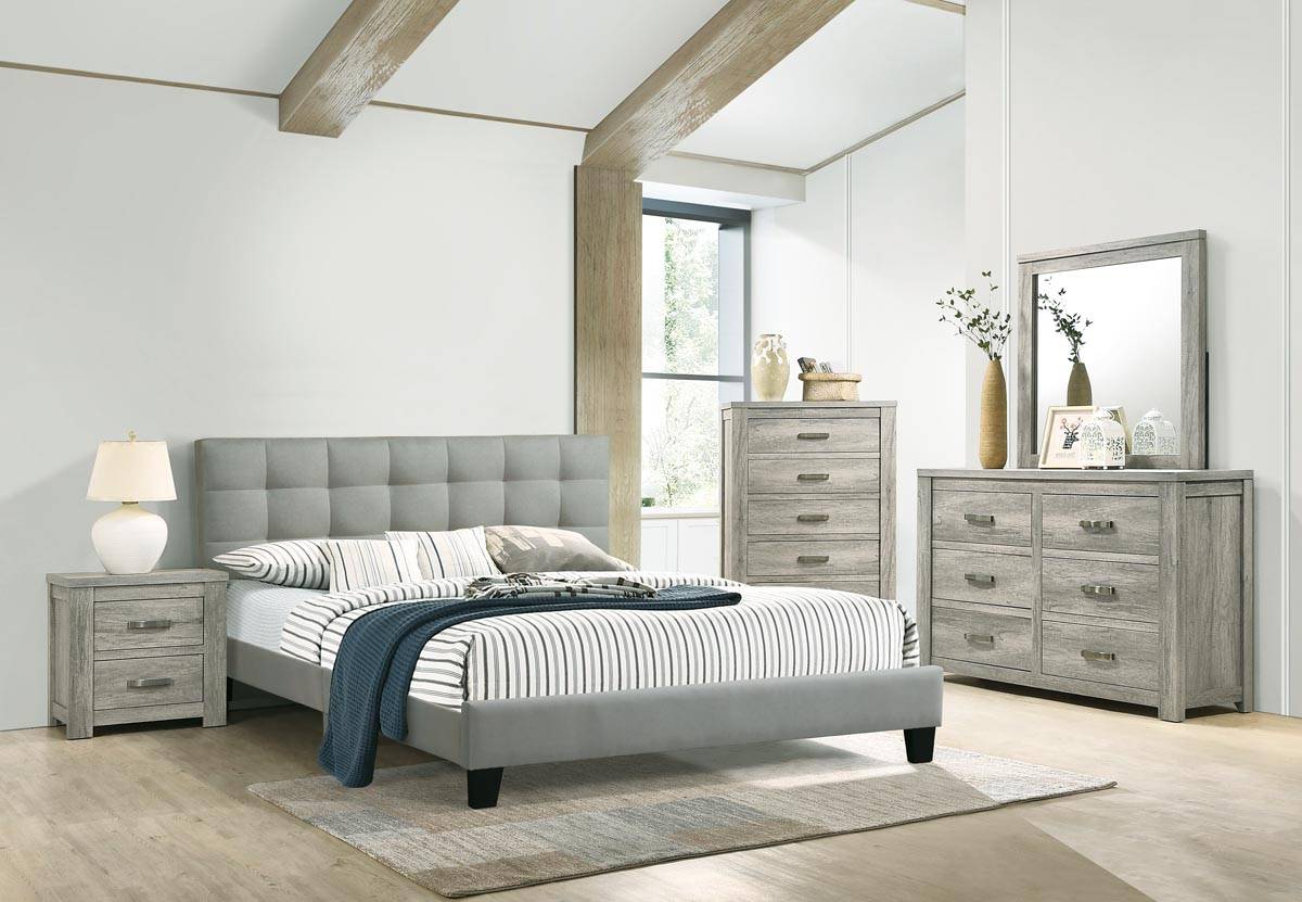 California King Bed Model F9532Ck By Poundex Furniture