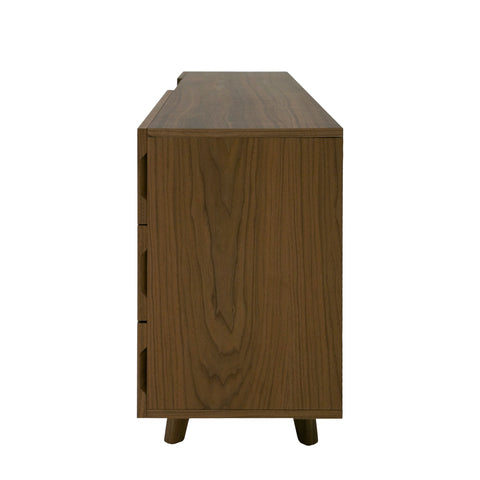 Modrest Abelard Mid Century Walnut Dresser Model VGBBMC1707-DRS