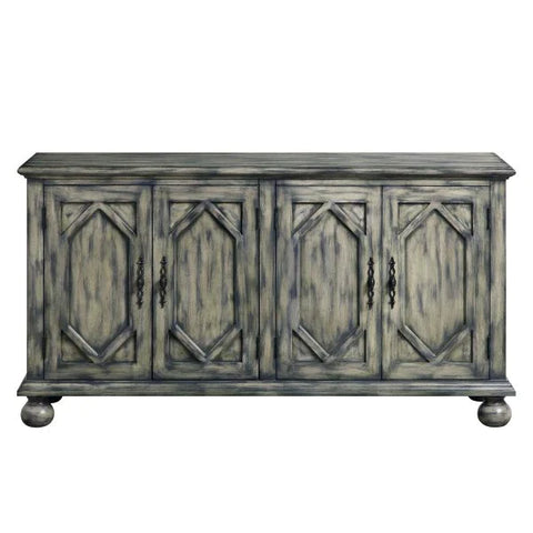 Pavan Rustic Gray Accent Table Model AC00199 By ACME Furniture