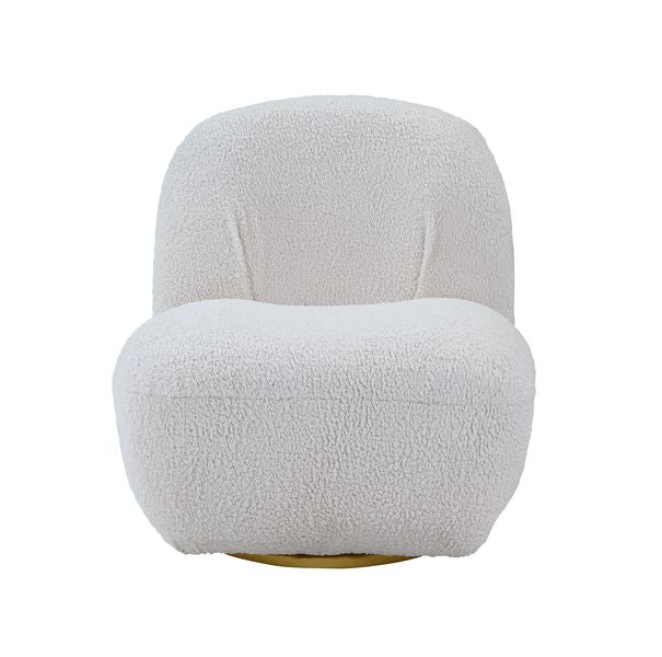 Yedaid White Teddy Sherpa Accent Chair Model AC00231 By ACME Furniture