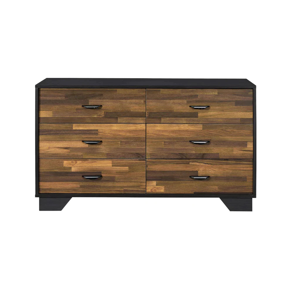 Eos Walnut & Black Finish Dresser Model AC00546 By ACME Furniture