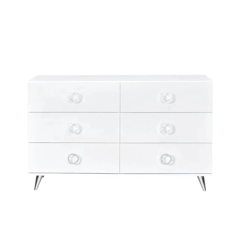 Perse White Finish Dresser Model AC00549 By ACME Furniture