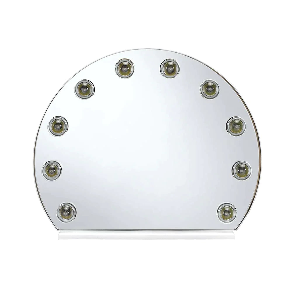 Alma White Finish Accent Mirror Model AC00787 By ACME Furniture