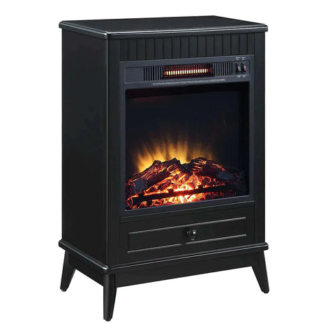 Hamish Black Finish Fireplace Model AC00851 By ACME Furniture